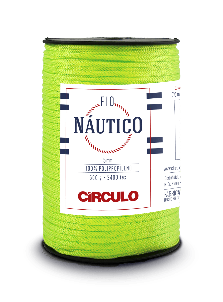 Circulo Fio Nautico 5mm -  Polypropilen  Cord Yarn, 208m/500g
