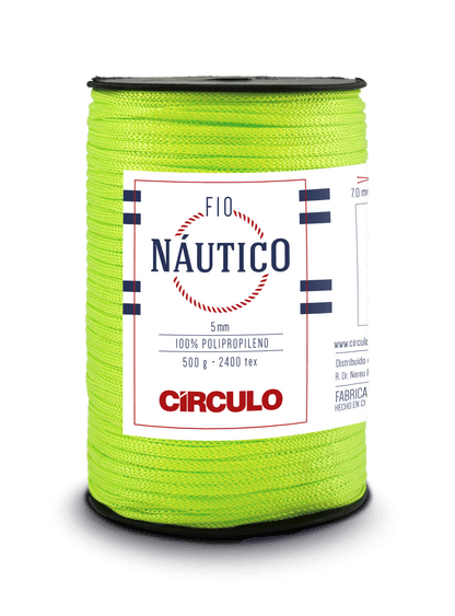 Circulo Fio Nautico 5mm -  Polypropilen  Cord Yarn, 208m/500g