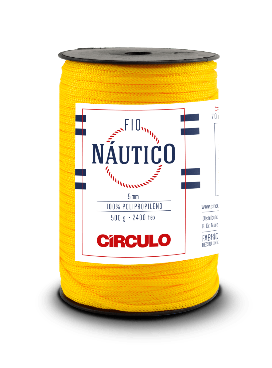 Circulo Fio Nautico 5mm -  Polypropilen  Cord Yarn, 208m/500g