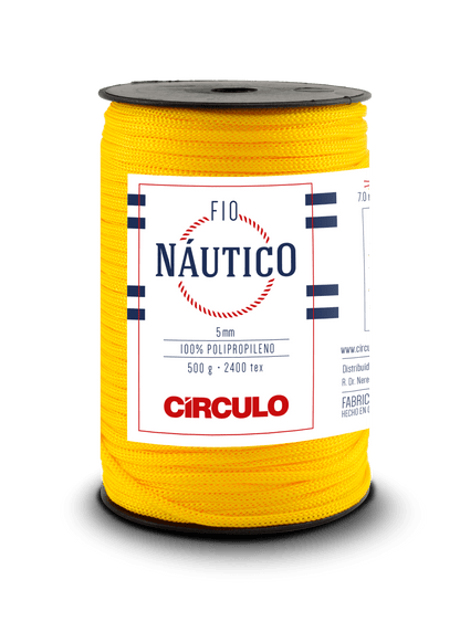Circulo Fio Nautico 5mm -  Polypropilen  Cord Yarn, 208m/500g