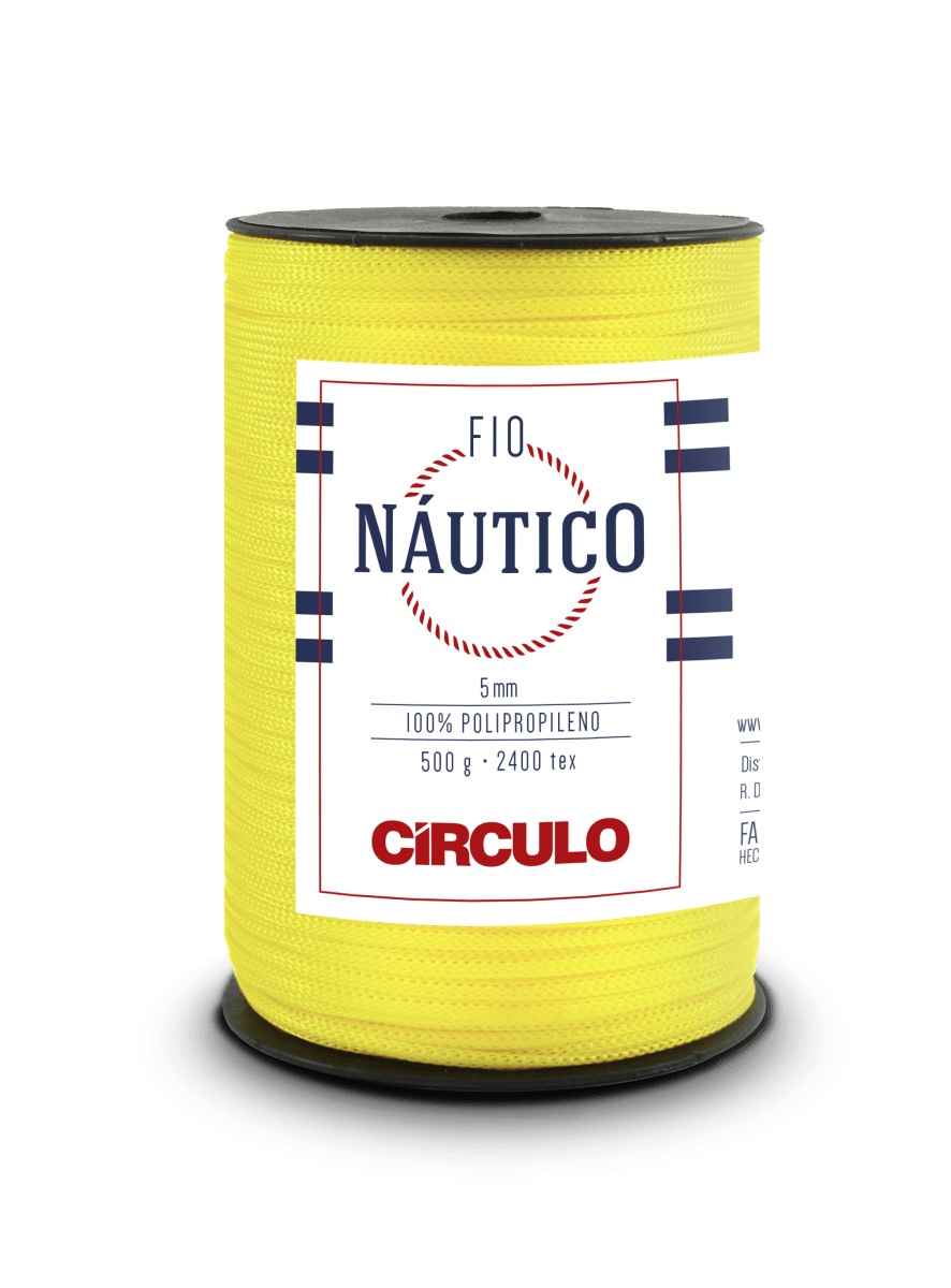 Circulo Fio Nautico 5mm -  Polypropilen  Cord Yarn, 208m/500g