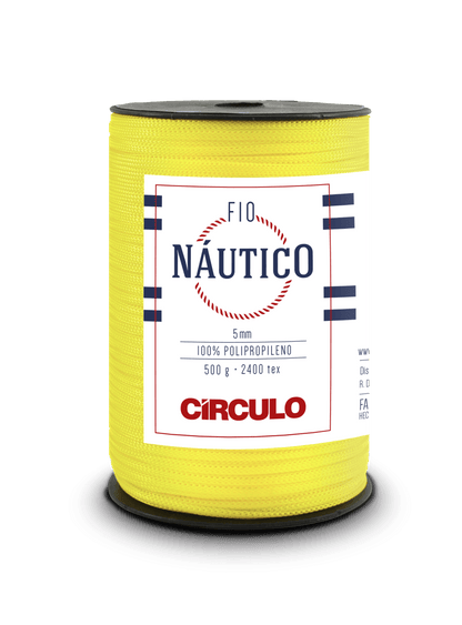 Circulo Fio Nautico 5mm -  Polypropilen  Cord Yarn, 208m/500g