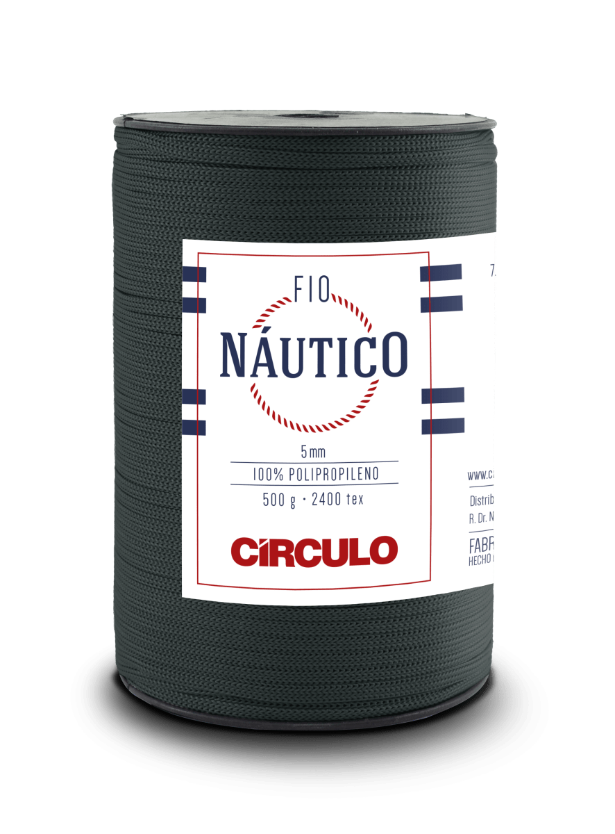 Circulo Fio Nautico 5mm -  Polypropilen  Cord Yarn, 208m/500g