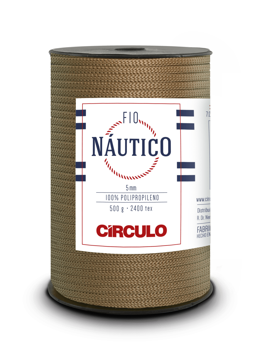 Circulo Fio Nautico 5mm -  Polypropilen  Cord Yarn, 208m/500g