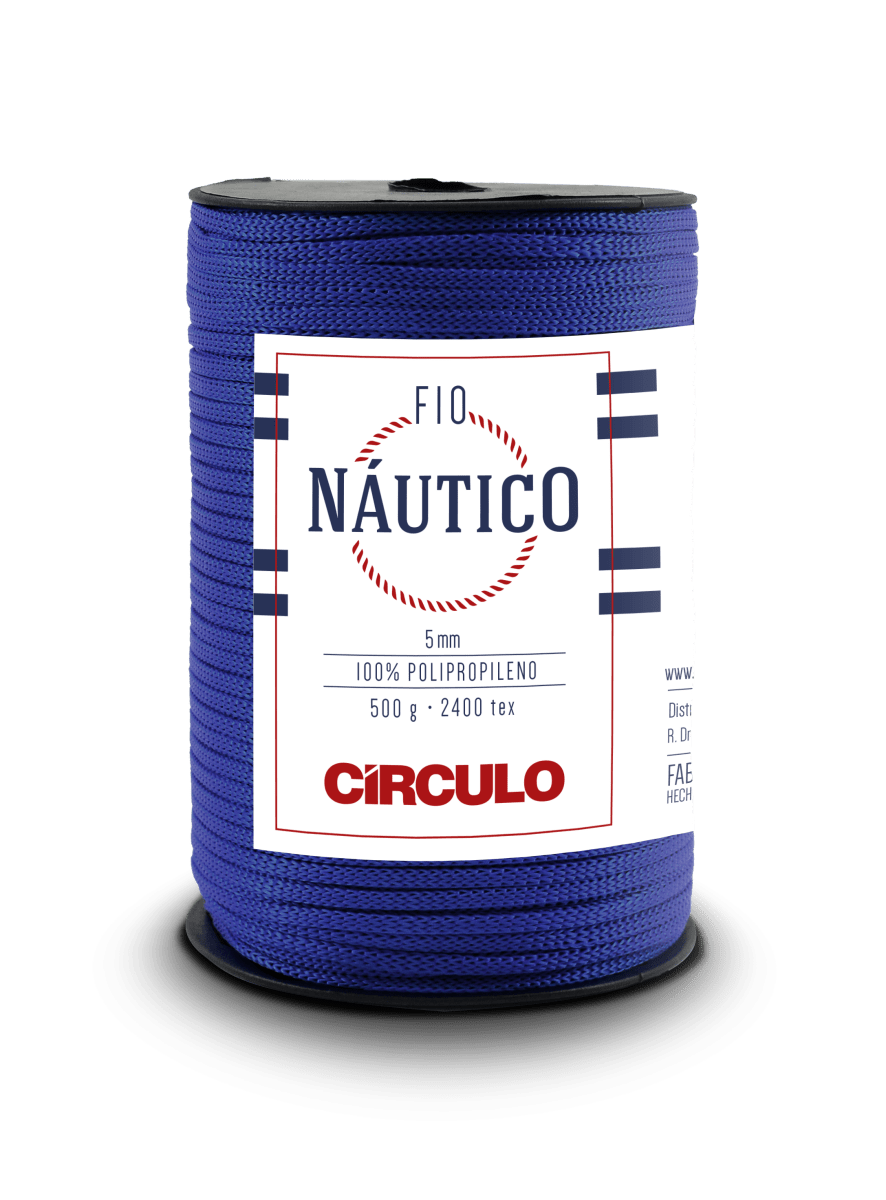 Circulo Fio Nautico 5mm -  Polypropilen  Cord Yarn, 208m/500g