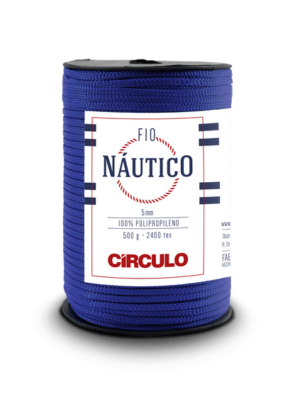 Circulo Fio Nautico 5mm -  Polypropilen  Cord Yarn, 208m/500g