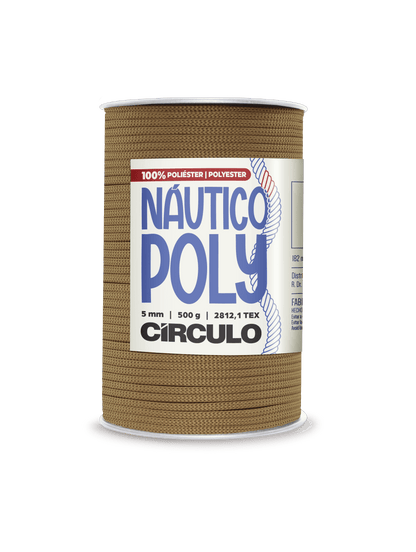 Circulo Fio Náutico Poly 5 mm – Polyester Cord Yarn ( 178 m  / 500 g)