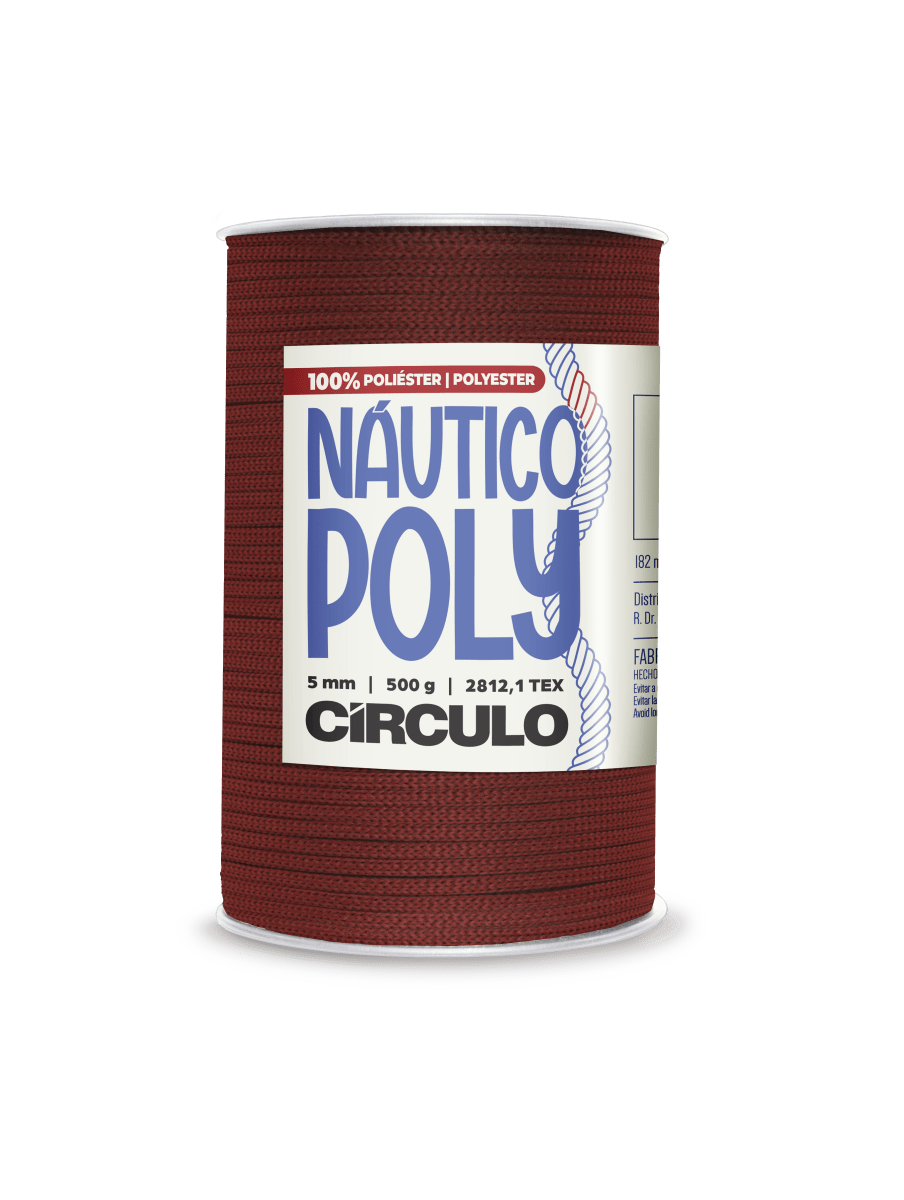Circulo Fio Náutico Poly 5 mm – Polyester Cord Yarn ( 178 m  / 500 g)