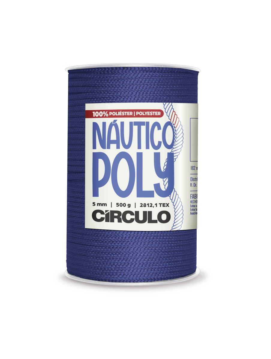Circulo Fio Náutico Poly 5 mm – Polyester Cord Yarn ( 178 m  / 500 g)
