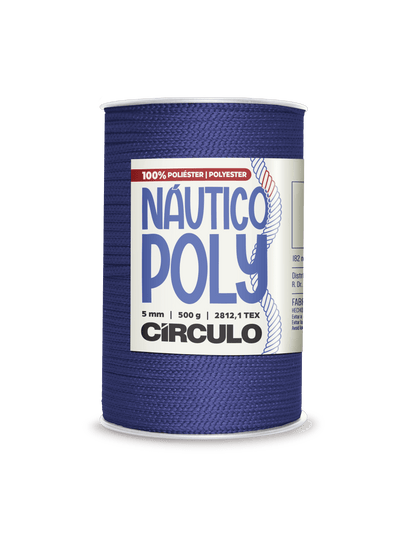 Circulo Fio Náutico Poly 5 mm – Polyester Cord Yarn ( 178 m  / 500 g)