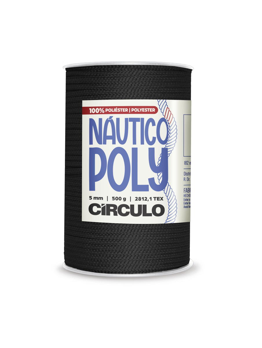 Circulo Fio Náutico Poly 5 mm – Polyester Cord Yarn ( 178 m  / 500 g)