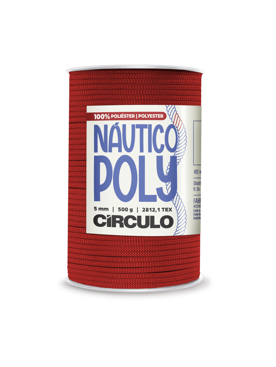 Circulo Fio Náutico Poly 5 mm – Polyester Cord Yarn ( 178 m  / 500 g)