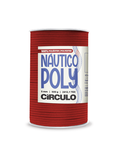 Circulo Fio Náutico Poly 5 mm – Polyester Cord Yarn ( 178 m  / 500 g)