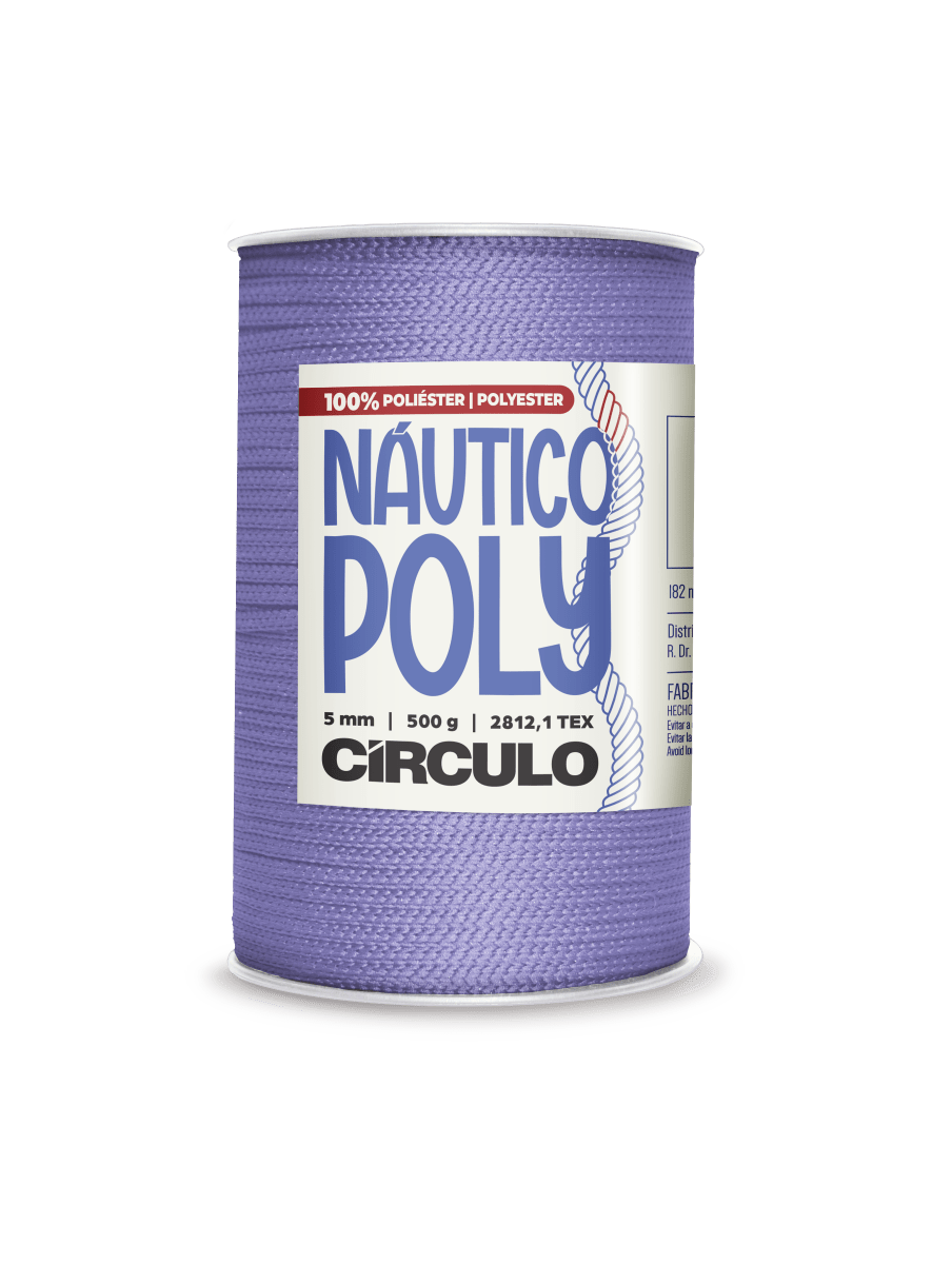 Circulo Fio Náutico Poly 5 mm – Polyester Cord Yarn ( 178 m  / 500 g)