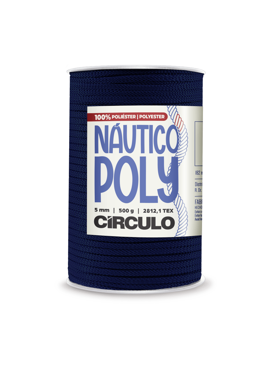 Circulo Fio Náutico Poly 5 mm – Polyester Cord Yarn ( 178 m  / 500 g)