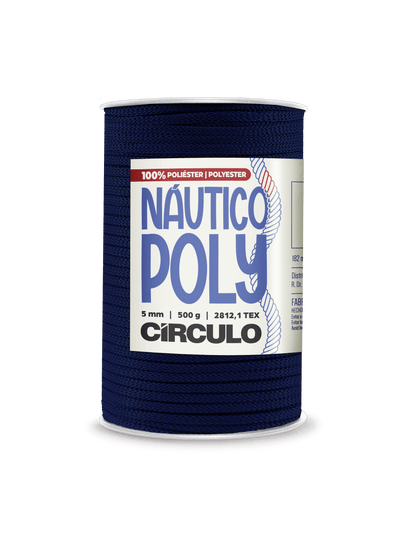 Circulo Fio Náutico Poly 5 mm – Polyester Cord Yarn ( 178 m  / 500 g)