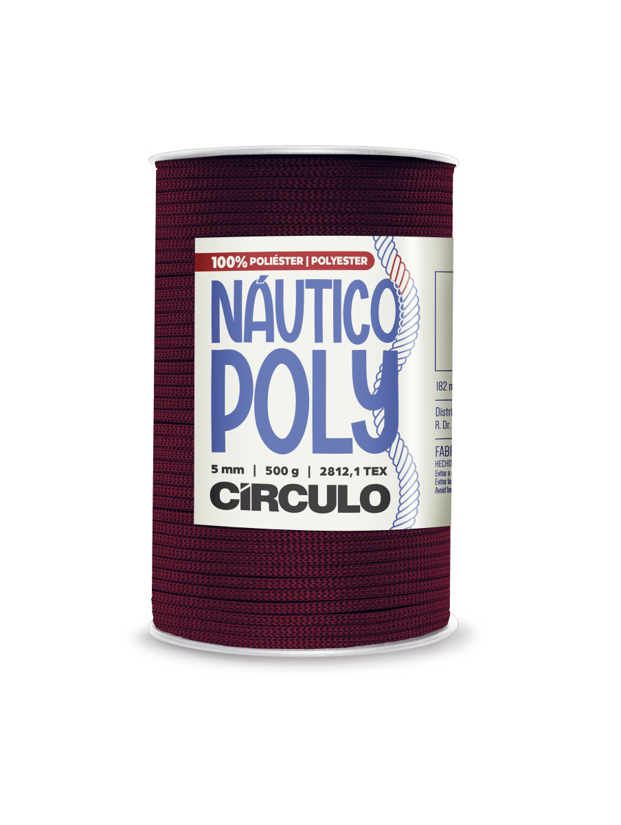 Circulo Fio Náutico Poly 5 mm – Polyester Cord Yarn ( 178 m  / 500 g)