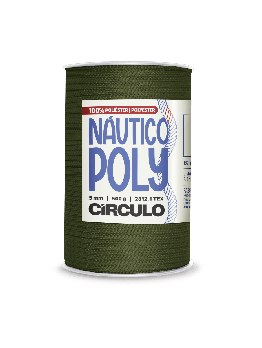 Circulo Fio Náutico Poly 5 mm – Polyester Cord Yarn ( 178 m  / 500 g)