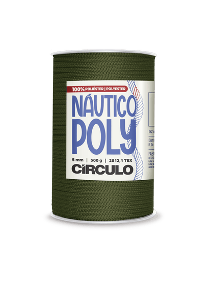 Circulo Fio Náutico Poly 5 mm – Polyester Cord Yarn ( 178 m  / 500 g)