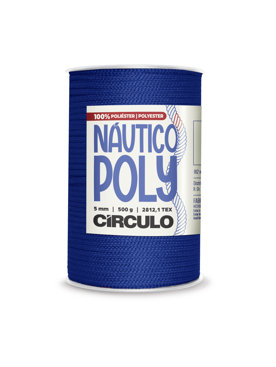 Circulo Fio Náutico Poly 5 mm – Polyester Cord Yarn ( 178 m  / 500 g)