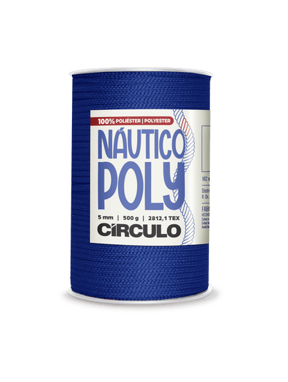 Circulo Fio Náutico Poly 5 mm – Polyester Cord Yarn ( 178 m  / 500 g)