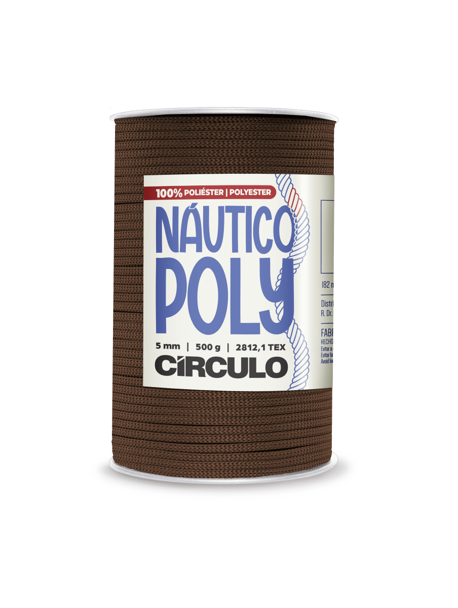 Circulo Fio Náutico Poly 5 mm – Polyester Cord Yarn ( 178 m  / 500 g)