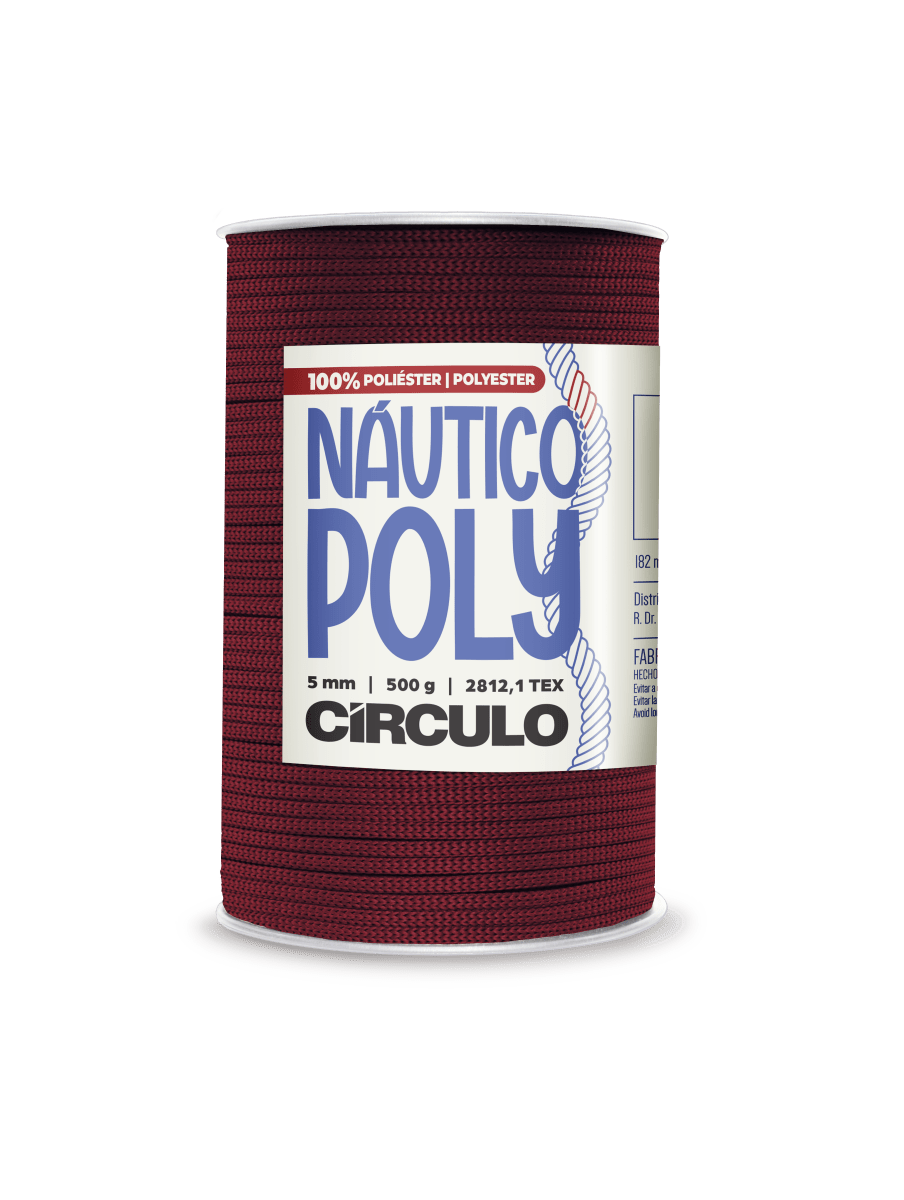 Circulo Fio Náutico Poly 5 mm – Polyester Cord Yarn ( 178 m  / 500 g)