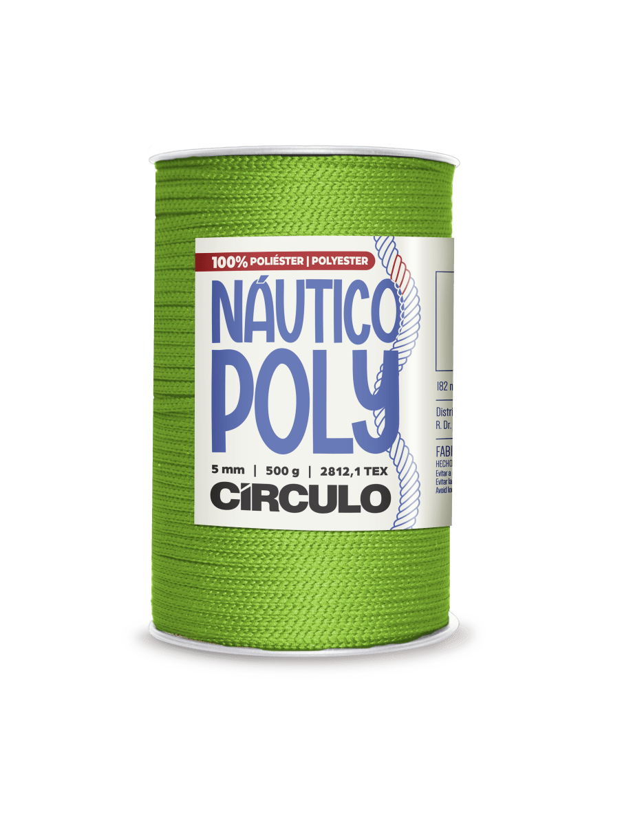 Circulo Fio Náutico Poly 5 mm – Polyester Cord Yarn ( 178 m  / 500 g)