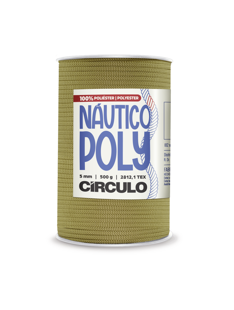 Circulo Fio Náutico Poly 5 mm – Polyester Cord Yarn ( 178 m  / 500 g)
