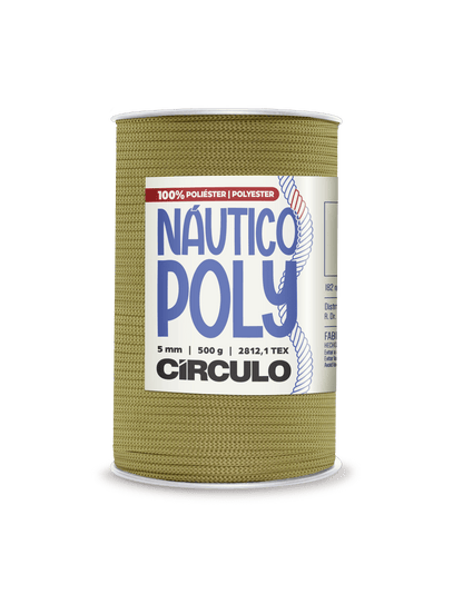 Circulo Fio Náutico Poly 5 mm – Polyester Cord Yarn ( 178 m  / 500 g)