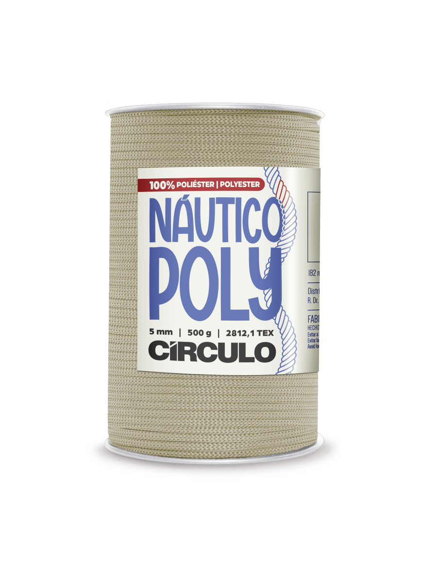 Circulo Fio Náutico Poly 5 mm – Polyester Cord Yarn ( 178 m  / 500 g)