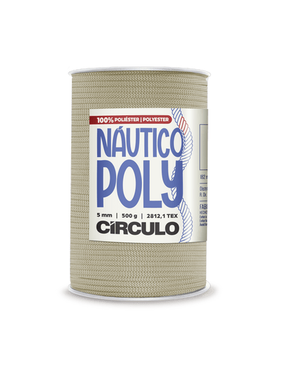 Circulo Fio Náutico Poly 5 mm – Polyester Cord Yarn ( 178 m  / 500 g)