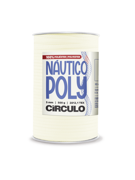 Circulo Fio Náutico Poly 5 mm – Polyester Cord Yarn ( 178 m  / 500 g)