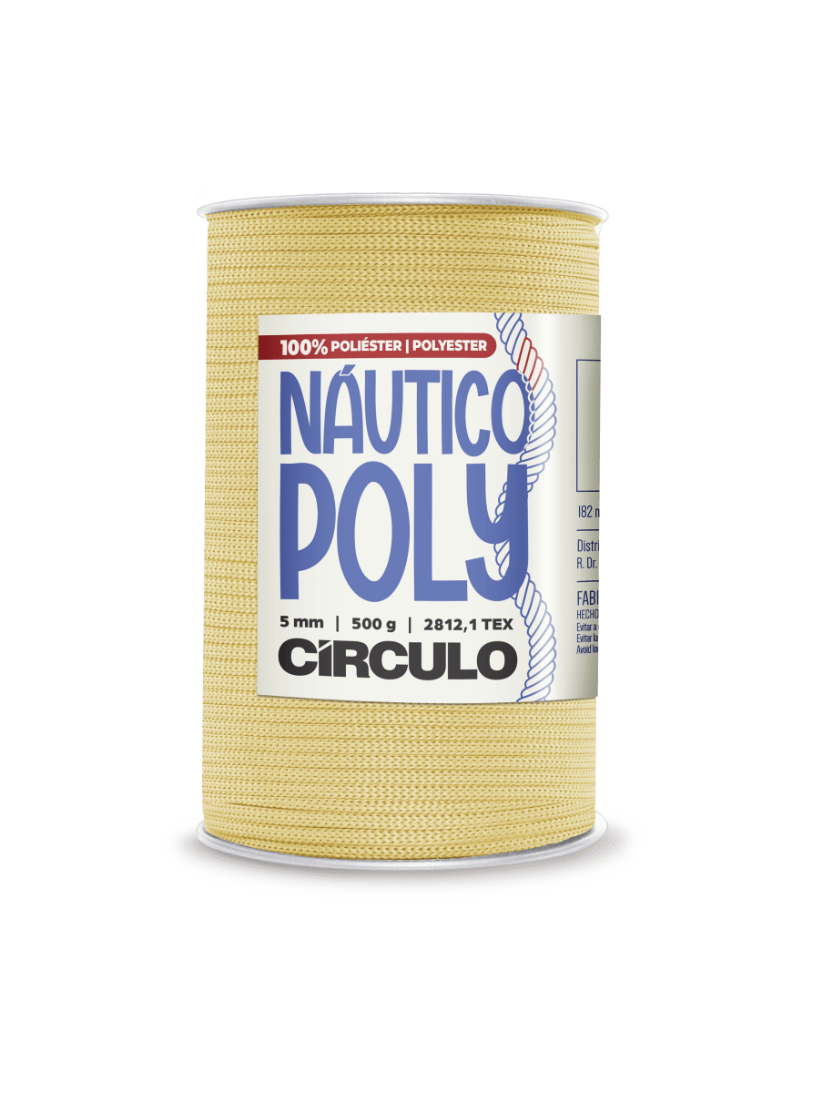 Circulo Fio Náutico Poly 5 mm – Polyester Cord Yarn ( 178 m  / 500 g)