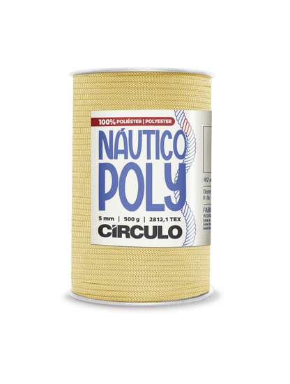 Circulo Fio Náutico Poly 5 mm – Polyester Cord Yarn ( 178 m  / 500 g)