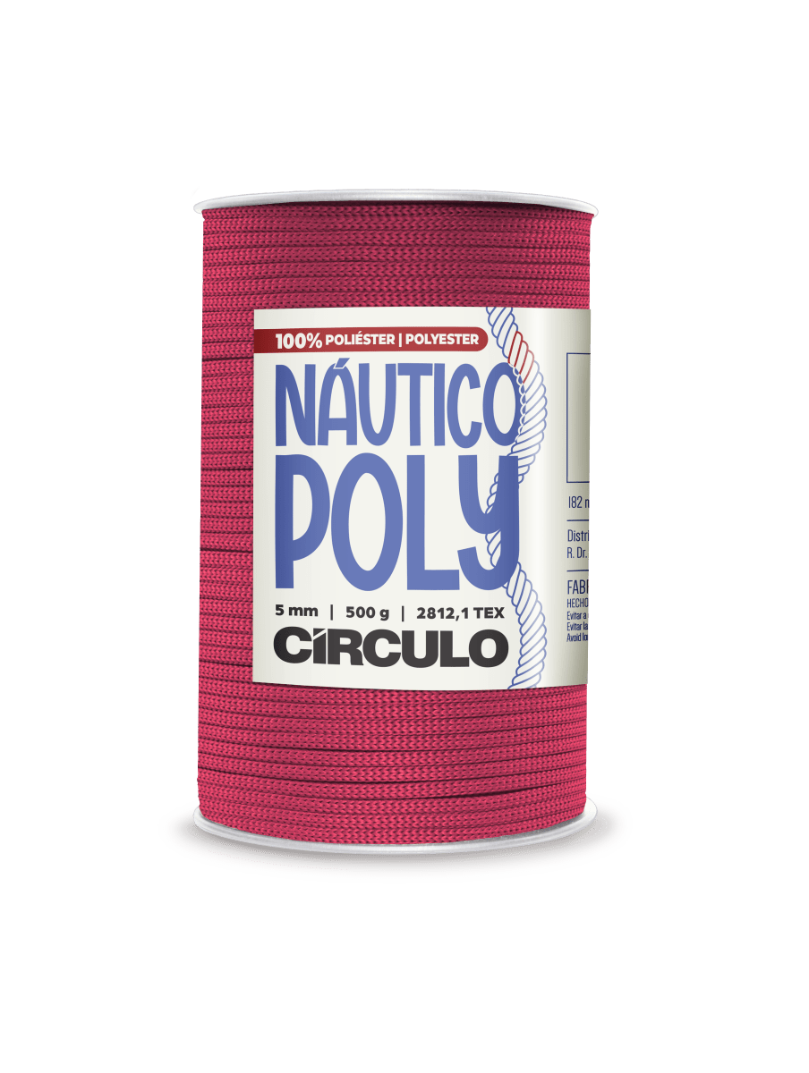 Circulo Fio Náutico Poly 5 mm – Polyester Cord Yarn ( 178 m  / 500 g)