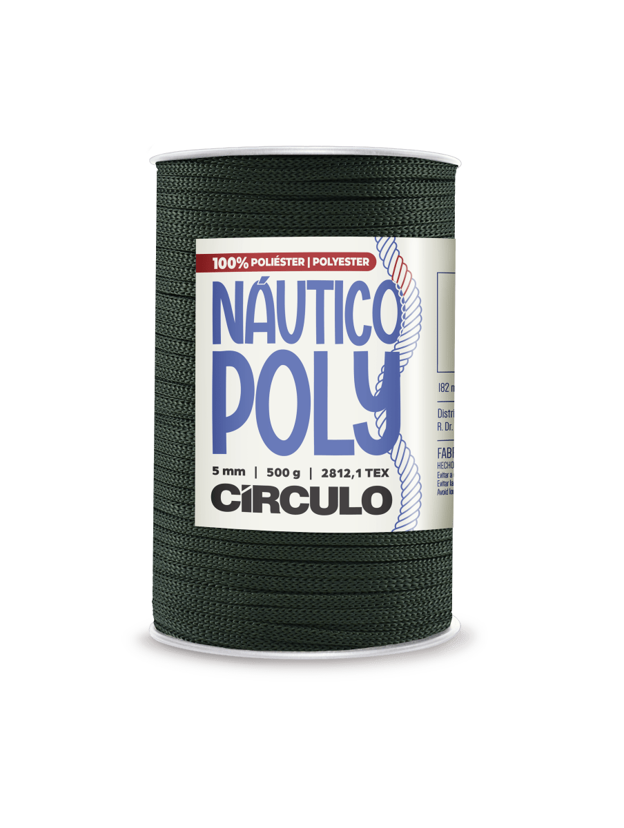 Circulo Fio Náutico Poly 5 mm – Polyester Cord Yarn ( 178 m  / 500 g)