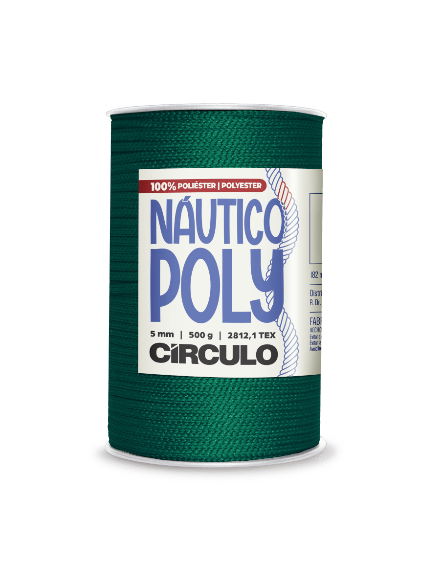 Circulo Fio Náutico Poly 5 mm – Polyester Cord Yarn ( 178 m  / 500 g)
