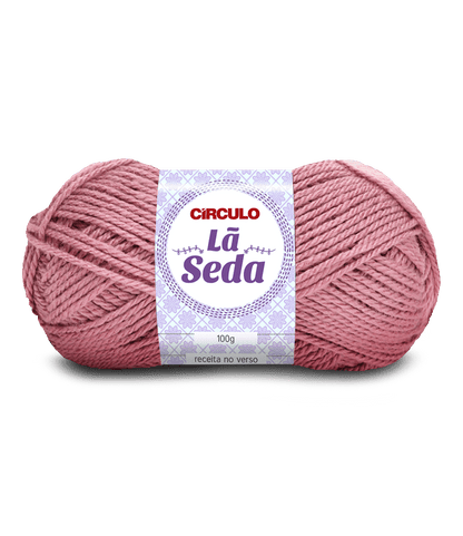Círculo La Seda yarn, blend of 70% acrylic and 30% wool (100g/166m)