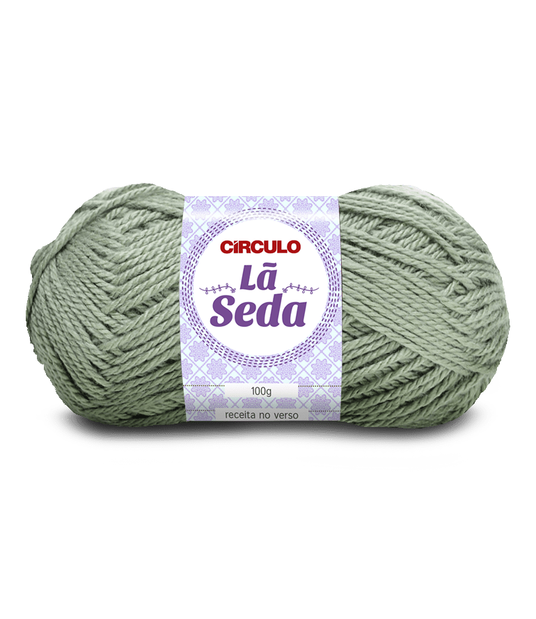 Círculo La Seda yarn, blend of 70% acrylic and 30% wool (100g/166m)