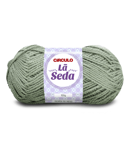 Círculo La Seda yarn, blend of 70% acrylic and 30% wool (100g/166m)