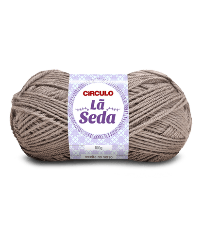 Círculo La Seda yarn, blend of 70% acrylic and 30% wool (100g/166m)