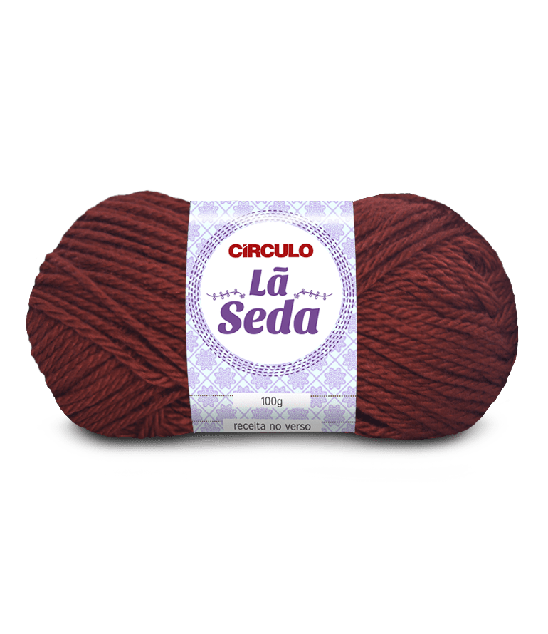 Círculo La Seda yarn, blend of 70% acrylic and 30% wool (100g/166m)