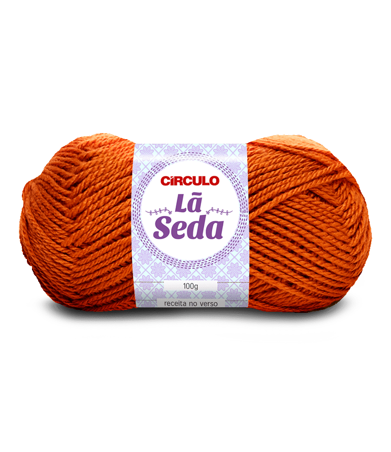 Círculo La Seda yarn, blend of 70% acrylic and 30% wool (100g/166m)