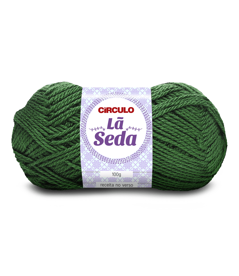 Círculo La Seda yarn, blend of 70% acrylic and 30% wool (100g/166m)