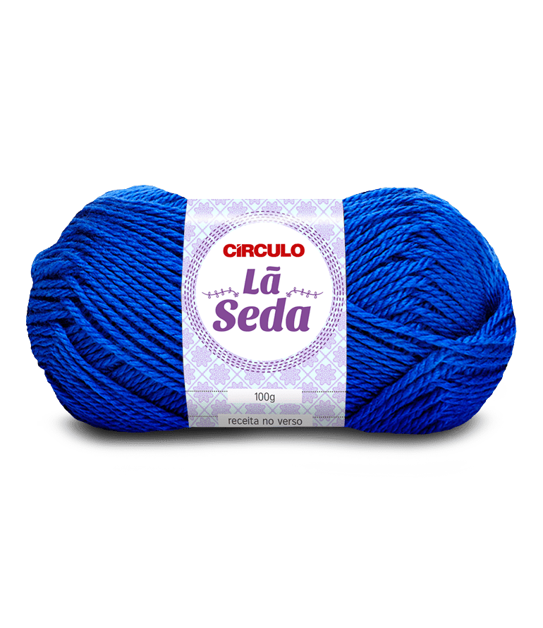Círculo La Seda yarn, blend of 70% acrylic and 30% wool (100g/166m)