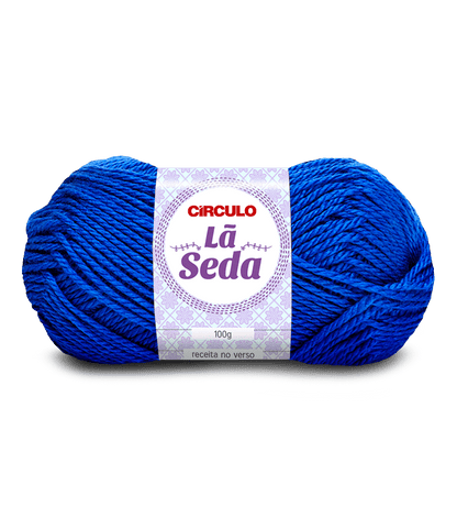 Círculo La Seda yarn, blend of 70% acrylic and 30% wool (100g/166m)