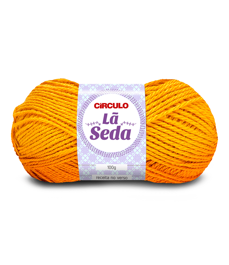 Círculo La Seda yarn, blend of 70% acrylic and 30% wool (100g/166m)
