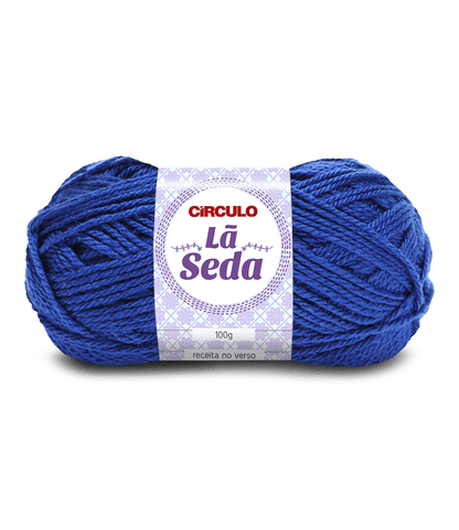 Círculo La Seda yarn, blend of 70% acrylic and 30% wool (100g/166m)