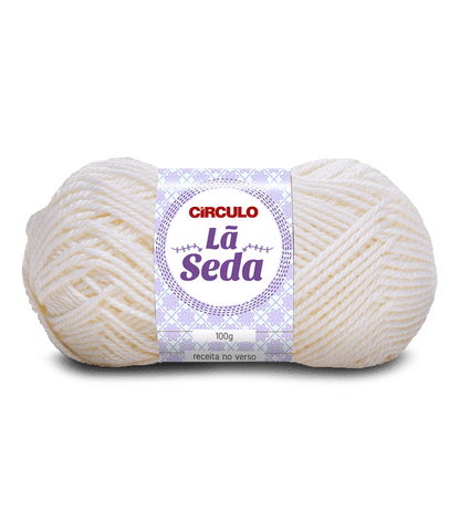 Círculo La Seda yarn, blend of 70% acrylic and 30% wool (100g/166m)